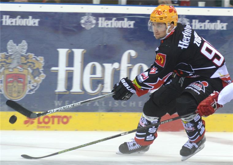 David Zucker fehlt zum Playoff-Start David Zucker ist der zweitbeste Scorer der Fischtown Pinguins.