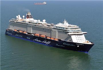 De „Mein Schiff 4“ liegt am Donnerstag an der Columbuskaje.