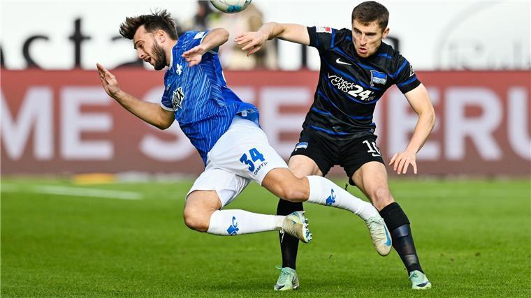 Nächster Rückschlag: Hertha verliert in Darmstadt Den Berlinern fehlten neun Spieler.