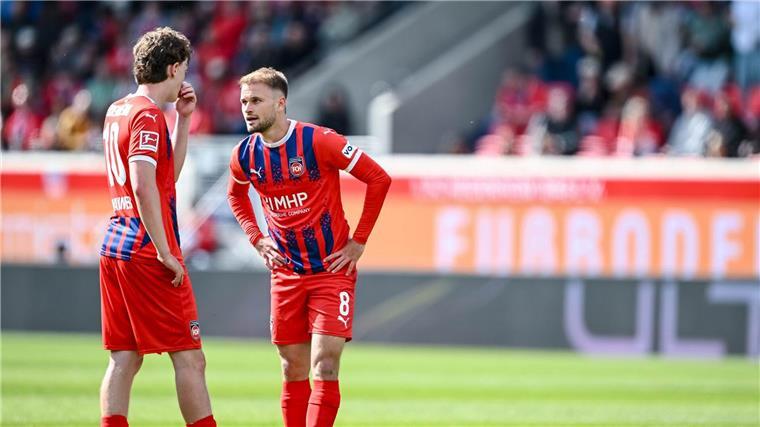 Zwei kleine Clubs kämpfen um Bundesliga-Platz Der 1. FC Heidenheim landete in der Bundesliga auf Platz 16.