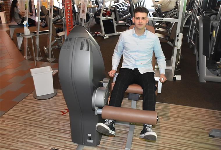 Auszubildender startet bundesweite Abnehmstudie Der 22-jährige Auszubildende Maurice Breden hat im Nordenhamer Fitnessstudio Bodywork eine eigene Aktion initiiert.