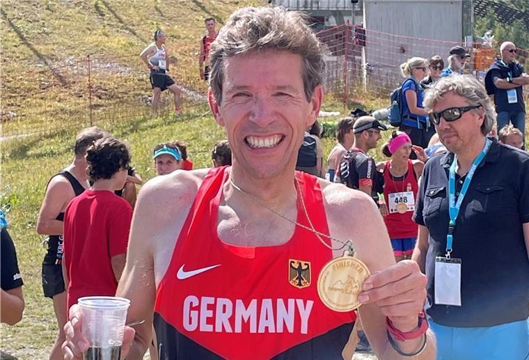 Nordenhamer begeistert von Weltmeisterschaft im Berglauf Der 52-jährige Jörg Brunkhorst war nach der Masters-WM in Österreich stolz auf seine Leistung.
