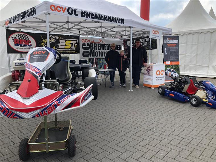 Erfolgreicher Saisonstart für Kartfahrer des ACV Bremerhaven Der ACV OC Bremerhaven war am Wochenende mit einem eigenen Stand auf der Zweirad- und Freizeitmesse im Bremerhavener Fischereihafen vertreten.