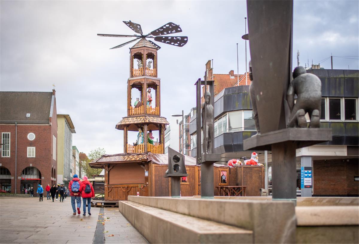 Das erwartet die Besucher auf dem Weihnachtsmarkt in Bremerhaven Der Weihnachtsmarkt in Bremerhaven.