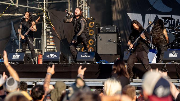 Der Auftritt der Band in Wacken kommt gut an.