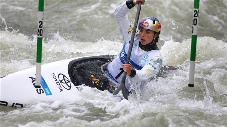 Nierentumor bei Australiens Kanuslalom-Star Fox entfernt Der australische Kanuslalom-Star Jessica Fox muss gesundheitsbedingt die nächsten Weltcups absagen. (Archivbild)