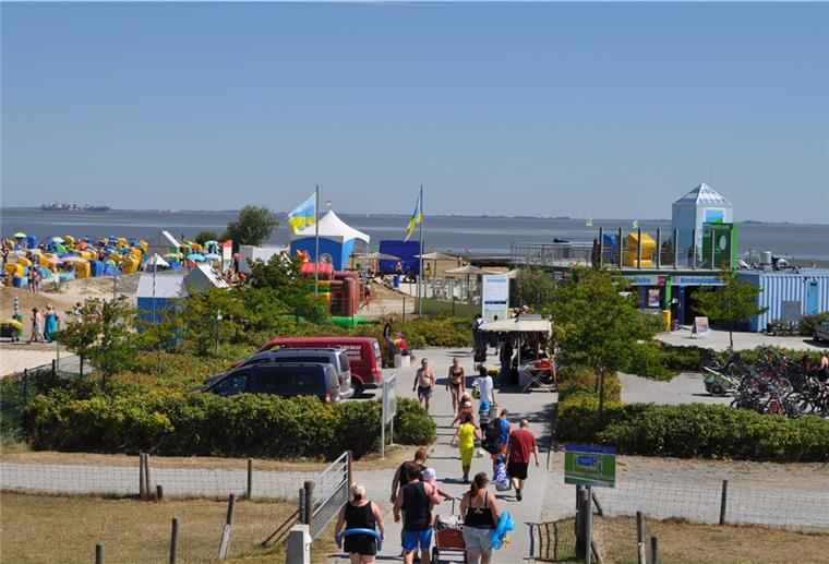Bade-Stopp in der Lagune wieder aufgehoben Der Badespaß in der Nordsee-Lagune kann wieder losgehen.