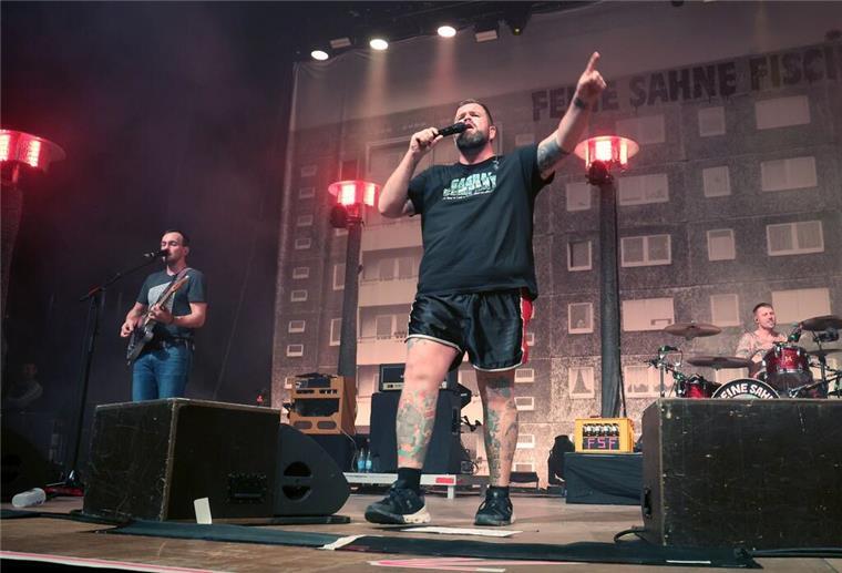 Der Band „Feine Sahne Fischfilet“ sind Gitarren geklaut worden. (Archivbild)