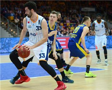 Der Basketball- Bundesligist  Eisbären Bremerhaven (Archivbild) erhält von der Stadt keine Zuschüsse. Allerdings werden Leistungen, die der Verein - ebenso wie die Fischtown Pinguins - für die Stadt erbringen,  über die Erlebnis Bremerhaven abgerechnet.