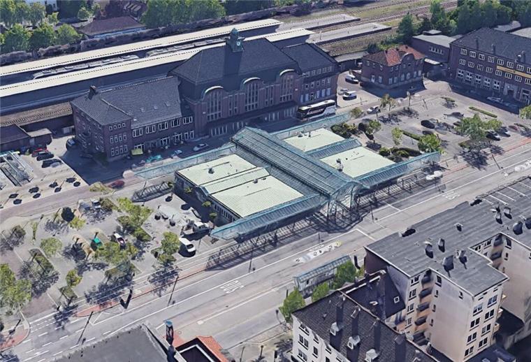 Wird der Bremerhavener Hauptbahnhof zum Problemfall? Der Bremerhavener Hauptbahnhof und sein Umfeld ziehen täglich viele Menschen an.
