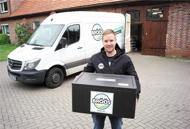 Wie mutig drei junge Brüder ihr Amazon aufbauen Der Bröös-Lieferservice hat seinen Sitz in Rockstedt bei Zeven.