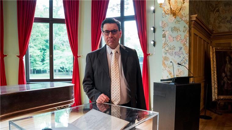 Der Chef des Richard-Wagner-Museums, Sven Friedrich.