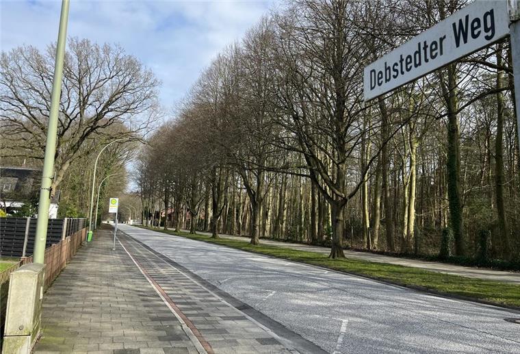 Fahrbahn wird saniert: Debstedter Weg ab 22. März voll gesperrt Debstedter Weg