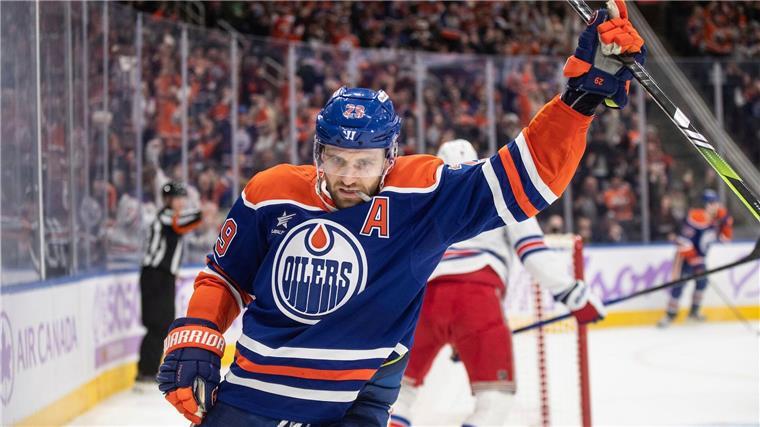 Deutscher Eishockey-Star schießt die meisten Tore Der deutsche Eishockey-Star Leon Draisaitl schoss die meisten Tore in der Saison.