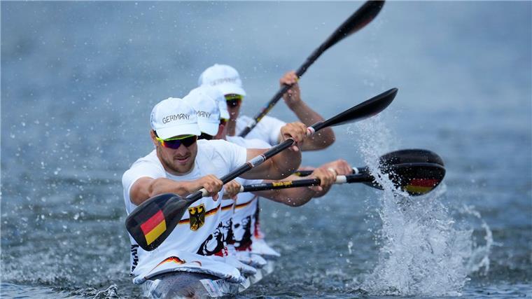 Das Paradeboot Kajakvierer verpasst WM-Medaille Der deutsche Kajak-Vierer kam bei der WM in Mailand auf Rang vier. (Archivbild)