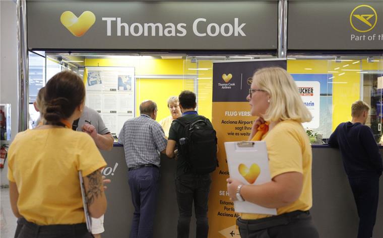 Der deutsche Reiseveranstalter Thomas Cook hat alle Reisen bis einschließlich 31. Oktober 2019 abgesagt.