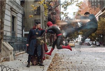 Benedict Cumberbatch als Doctor Strange und Tom Holland als Peter Parker/Spider-Man.