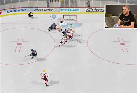 Der EHC München bekam in NHL19 eine Packung.