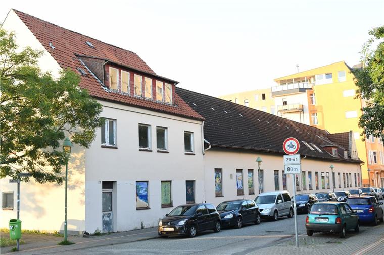 Ein Haus für kulturelle Bildung in Bremerhaven Der ehemalige Bauhof liegt an der Schleusenstraße, die die Alte Bürger mit dem Neuen Hafen verbindet.