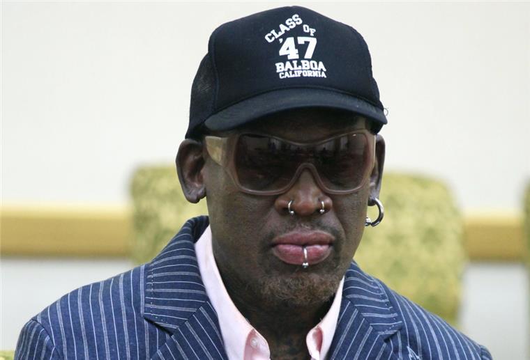 Ehemaliger US-Profi-Basketballer Dennis Rodman 