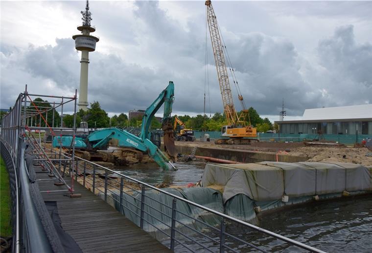 Darum macht der Kiel der „Seuten Deern“ den Abwrackern Probleme Das Foto zeigt die Abrissstelle der "Seute Deern".