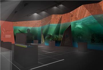 Der Entwurf zeigt, wie es im Inneren des Bluehouse Helgoland aussehen soll.
