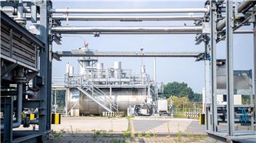 Der Erdgasförderplatz Goldenstedt Z23 von ExxonMobil.