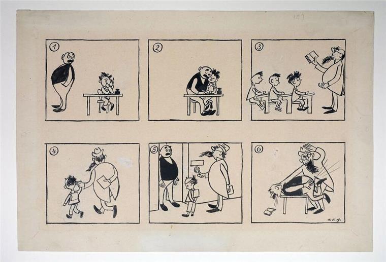 Herzlich in einer herzlosen Zeit: 90 Jahre „Vater und Sohn“ Der erste „Vater und Sohn“-Comic.