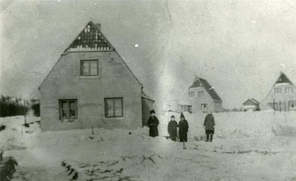 Der erste Winter war kalt.