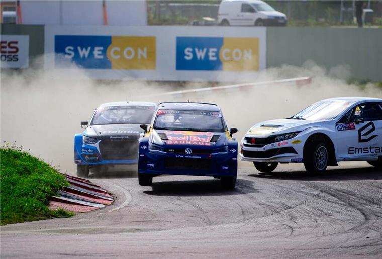 Ein starkes Fahrerfeld beim Rallycross auf dem Estering RallyX Championship.