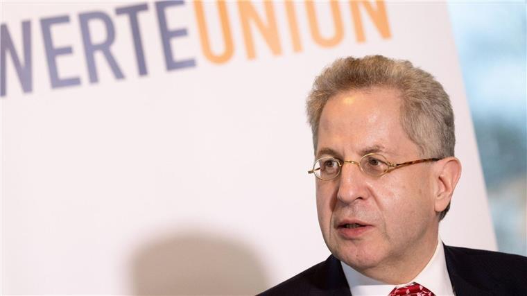 Werteunion um Maaßen will Landesverband gründen Der Ex-Verfassungsschutzpräsident Hans-Georg Maaßen spricht nach der Gründung der Werteunion als Partei.