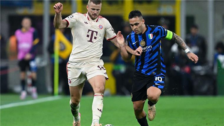 Der FC Bayern mit Eric Dier (links) hat gegen Inter Mailand verloren und ist damit raus aus der Champions League.
