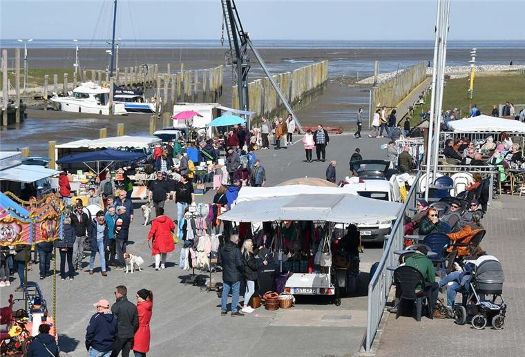 Dorum-Neufeld: Beliebter Flohmarkt öffnet wieder Kutterhafen