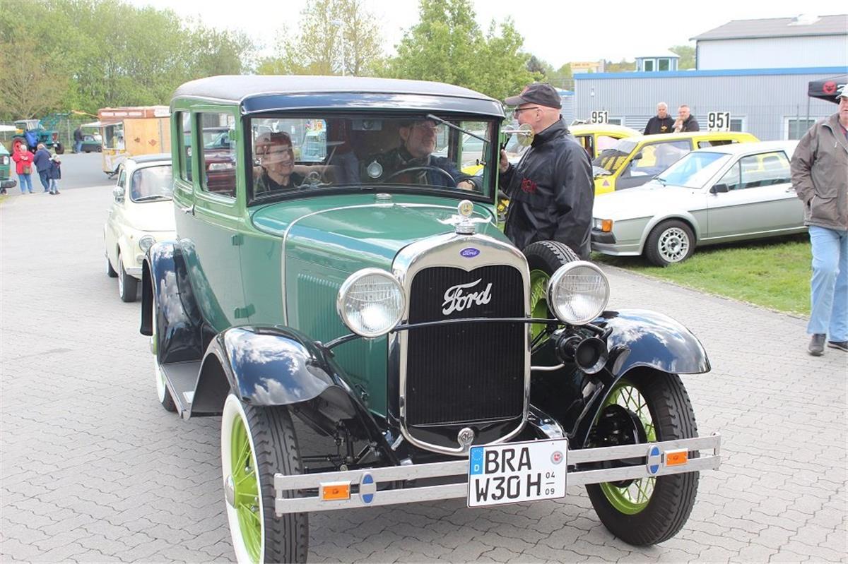 Der Ford A aus dem Jahr 1930 war der Hingucker des Tages.