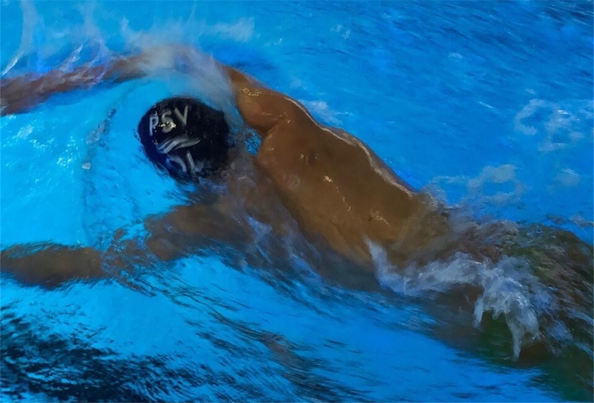 Nordenhamer schwimmt in Hannover sechs Bestzeiten Der für den Polizeisportverein Oldenburg startende Kilian Rosenbohm erreichte drei Finals in der offenen Wertung.