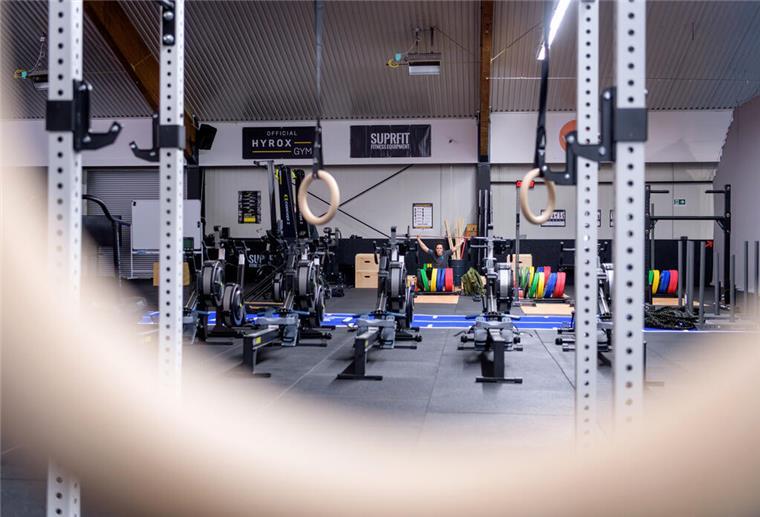 Der Functional Fitnessbereich Bereich von Hype Athletics.