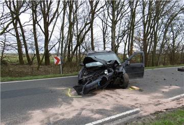Der Golf war nach dem Unfall ein Totalschaden. 