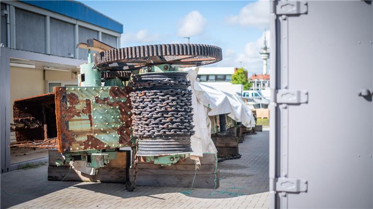 Rettung naht: Diese Pläne hat das Schifffahrtsmuseum für drei marode Kräne Kran