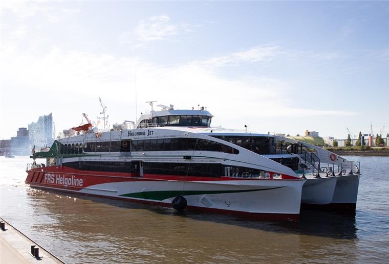 Helgoland: „Halunder Jet“ startet in die Saison Der „Halunder Jet“ legt wieder ab.