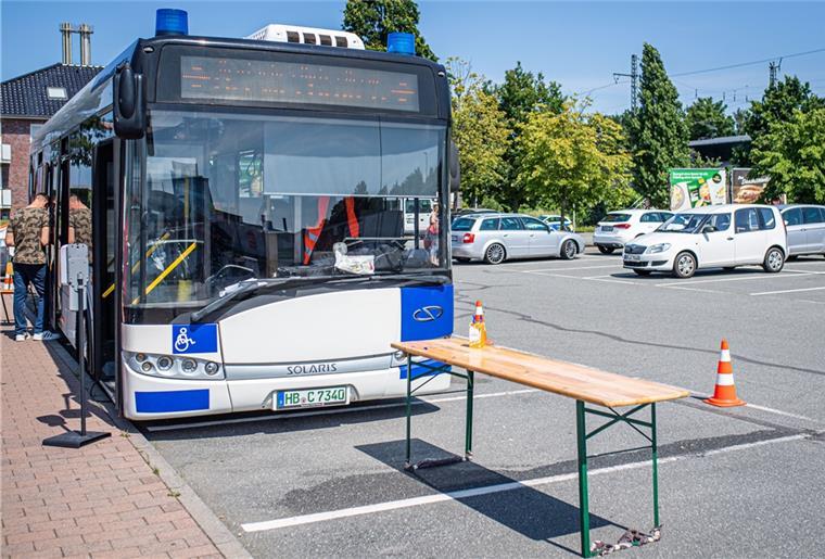 Impfbus in Bremerhaven samstags jetzt vor der Stadthalle Der Impfbus in Bremerhaven steht samstags nun vor der Stadthalle.