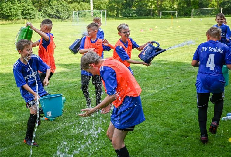 Der JFV Staleke Hagen und das Training am Ende der Pandemie. Foto Scheschonka