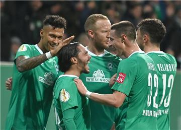 Der Jubel bei Werder Bremen kennt keine Grenzen. 