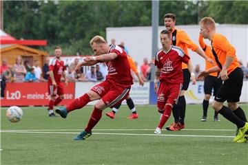 Der Kader der Braker Mannschaft wird sich stark verändern. Nico Westphal (beim Schuss) bleibt dem Landesliga-Aufsteiger erhalten.