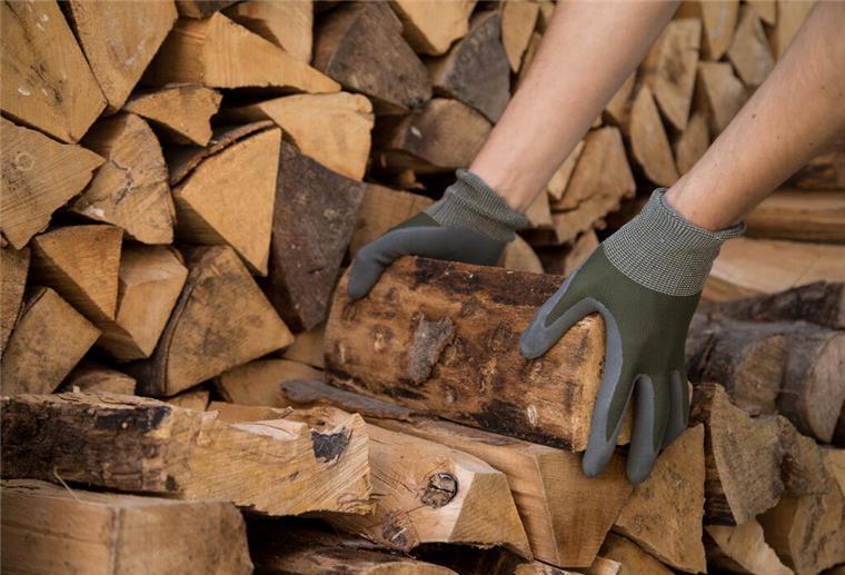 Brennholz für den Kamin.  Laut HKI normalisiert sich der Brennholzpreis wieder. 