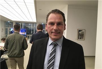 Der Kandidat der Partei Bürger in Wut (BiW), Jan Timke, kann sich über das Ergebnis freuen.
