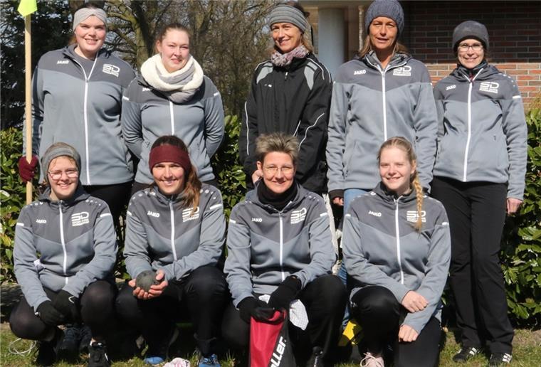 Boßlerinnen aus Schweewarden bleiben in höchster Liga Der KBV Schweewarden musste bis zum letzten Spieltag um den Klassenerhalt bangen und freut sich auf eine weitere Landesligasaison.