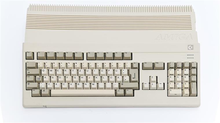 40 Jahre Commodore Amiga: Seiner Zeit weit voraus Der kleinere Amiga 500 brachte 1987 den kommerziellen Durchbruch.
