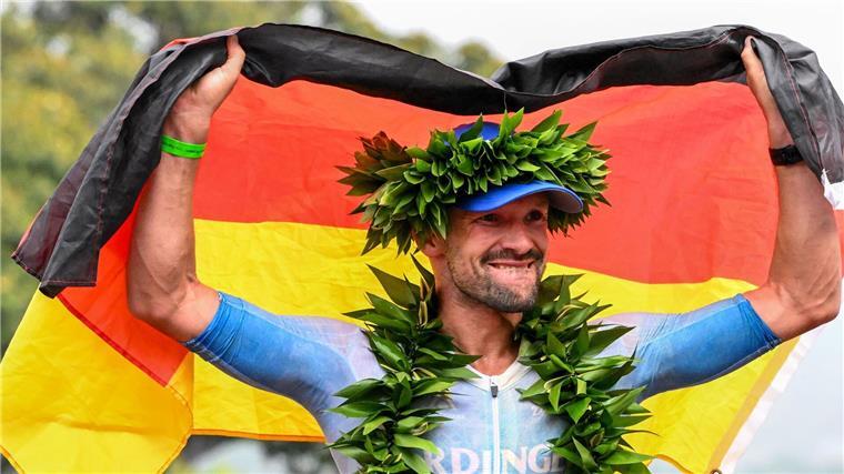 Sportler des Jahres: Märtens und Ogunleye favorisiert Der König der Triathleten: Patrick Lange siegte auf Hawaii.