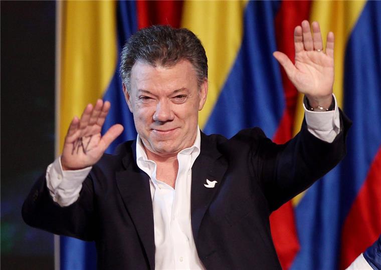 Zahl des Tages: 8.000.000 Der kolumbianische Präsident Juan Manuel Santos will das Preisgeld für den Friedensnobelpreis spenden.