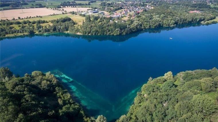 Der Kreidesee in Hemmoor.